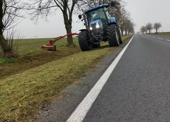 Usługa wykaszania poboczy, rowów, granic, nieużytków