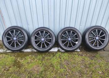 Sprzedam komplet felg z oponami 215/55 r16 et 50