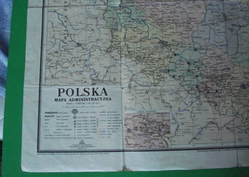 Mapa Administracja Polska skala:1:2 000.000