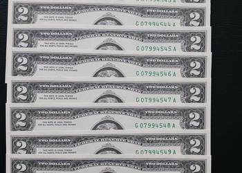 10x2 $ USA T.Jefferson men.G - Chicago - Illinois - seria A