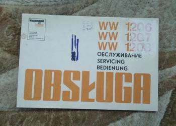 Instrukcja obsługi wózka widłowego WW - 1206, WW - 1207, WW - 1208