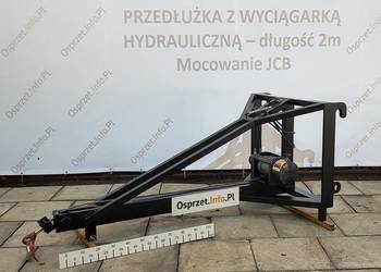 Przedłużka z wyciągarką hydrauliczną 2M do ładowarki JCB