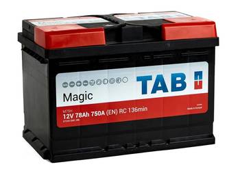 Akumulator TAB Magic 78Ah 750A wysoki