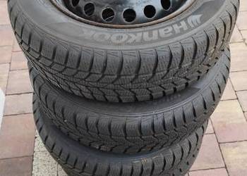 Koła, felgi stalowe z oponami zimowymi Hankook 13/165/70