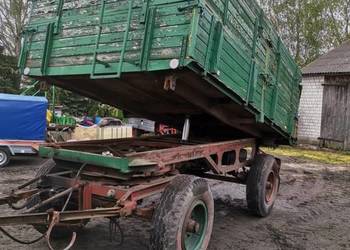 Przyczepa rolnicza,  3 str wywrot 8 t