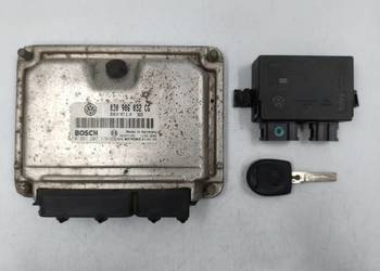 Sterownik Silnika VW Polo III 6N2 1.4 AUD 030906032CG 0261207178 ZESTAW