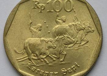 INDONEZJA 100 RUPIAH 1996 - STAN MENNICZY
