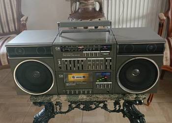 Zabytkowy Radiomagnetofon SANYO C4 Japan Vintage
