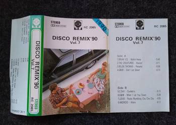 MC cassette cover DISCO REMIX '90 Vol.7