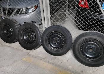 15″ org. koła felgi stalowe i zimówki Bridgestone 195/65/15 Audi A4B5