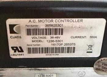 Sterownik CURTIS 1236-5301 36-48V/350A