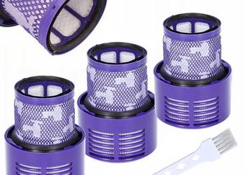 Zestaw Filtrów HEPA do Dyson V10 – 3 Sztuki + Szczoteczka
