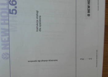 dtr instrukcja obsługi koparka new holland mh 5.6 i inne dtr instrukcja obsługi koparka new holland mh 5.6 i inne