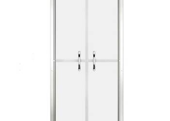 vidaXL Drzwi prysznicowe, szkło mrożone, ESG, 91x190 cm(SKU:148796)
