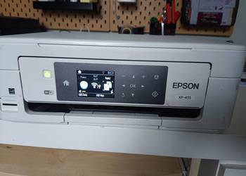 Drukarka atramentowa epson xp-455 używana sprawna wieczne tusze skaner kolo