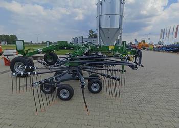 ZGRABIARKA dwukaruzelowa Intertech ZKD-800 6,8-7,8 m NOWA el. robocz. kuhn