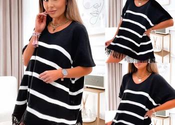 Sweter tunika oversize