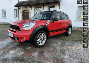 Mini Cooper S 1.6benz. 184KM ALL4 4x4 RED HOT Serwis ASO Bezwypadkowy Gwar…