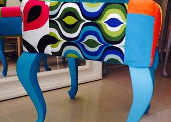 Pufa Pufy Pyf Patchwork Stylowe