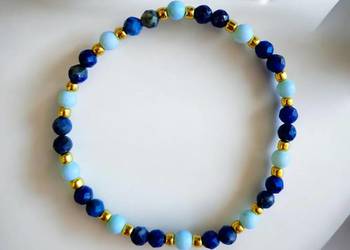 Bransoletka Lapis i Howlit