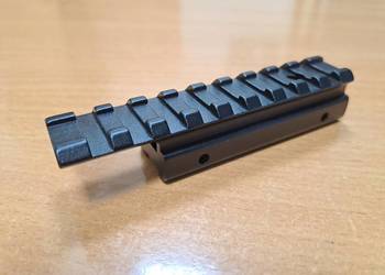 Przejściówka adapter montaż redukcja podwyższenie szyna 11 / 22mm – 75 mm