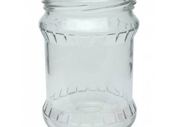 Słoik 500ml/ FISH / karbowany