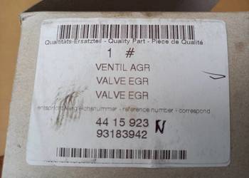 4415923/93183942 Zawór EGR Opel Movano/Vivaro Renault Laguna