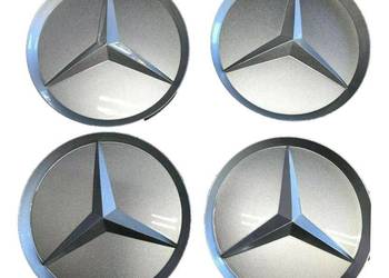 MERCEDES Dekielek felgi szary kołpak zestaw cztery sztuki ORYGINAL