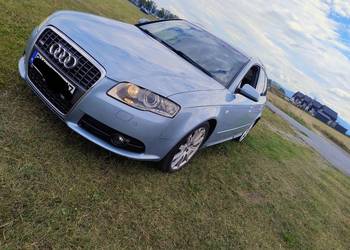 AUDI A4 B7 QUATTRO 2.0 TDI 170 KM Bogate wyposażenie Sline