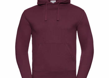 Męska Bluza z kapturem "kangurka" Authentic kolor burgund RUSSELL Warszawa