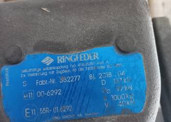 Zaczep hak łącznik dyszla Ringfeder typ 4040 g150
