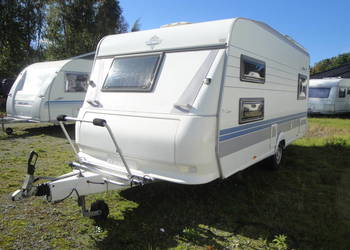 Przyczepa Hobby 495 , wc , namiot , 5 - 6 osobowa , waga dmc 1350 kg