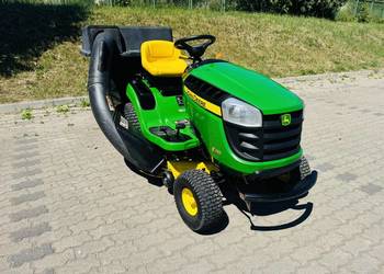 Traktorek kosiarka John Deere E110 Briggs&Strat z USA! 19KM z Koszem!