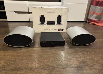 Musical Fidelity Merlin - audiofilski zestaw wzmacniacz plus głośniki
