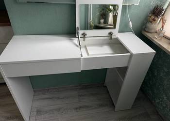 Toaletka z lustrem OPERA MAXI – biała