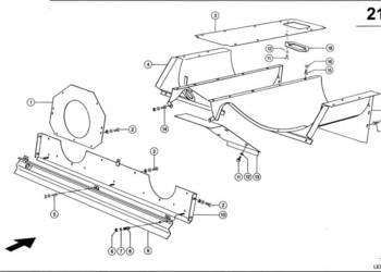 Claas Lexion 580 BLACHA DZIAŁOWA 0007367942 (Lejek wyrzutu)