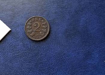 Stare monety 2 ore 1893 Norwegia