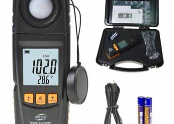 Luksomierz, miernik oświetlenia, światłomierz BENETECH GM1020 USB