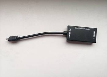 dwa różne adaptery MHL HDMI (mikroUSB) 2 szt.