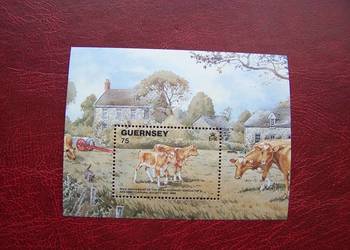 Guernsey 1992 MNh bl.9 Fauna Rolnictwo