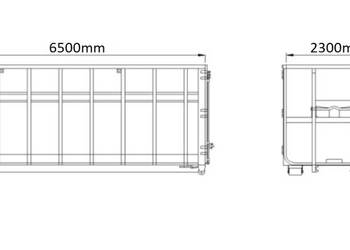 KONTENER HAKOWY TYPU KP – 36 m³ KP36