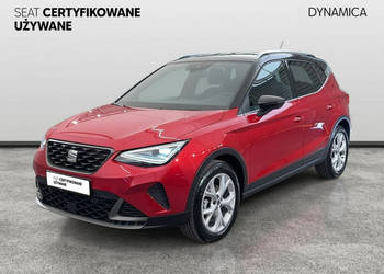 Seat Arona VAT 23% FR 1.5TSI 150KM DSG 2024 r., salon PL, I właściciel, gw…