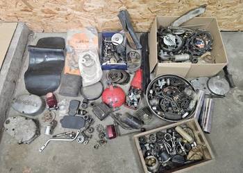 Mix pozostałości części Wsk Wfm Shl Mz Jawa Romet Motorynka Komar