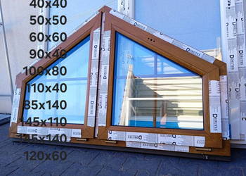 Okno złoty dąb 156x98,5 / OKNA NOWE I UŻYWANE