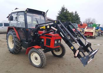 Ciągnik Zetor 7711 z turem 3 sekcyjnym w oryginale zarejestrowany 7211