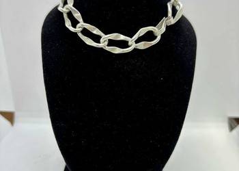 Srebrna Bransoletka pr. 925 19.79g (Długość 21,5 cm)