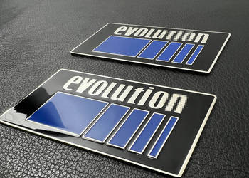 Zestaw emblematow Mercedes W201 190E Evolution