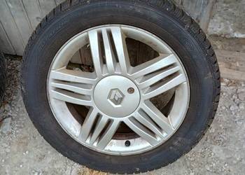 Felgi aluminiowe Renault 4x100 opony zimowe Dębica Nokian