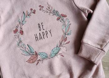Bluza dziecięca brudny róż 110
