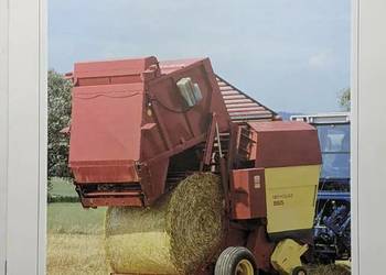 Instrukcja Manual New Holland prasa rolująca 835  865